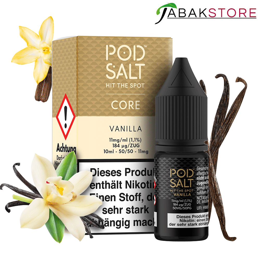 Pod Salt 10ml Liquid | Core | Vanilla | 11mg