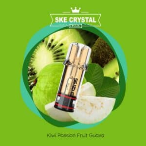 SKE Crystal einzelnd Pods Kiwi Passion Fruit Guava