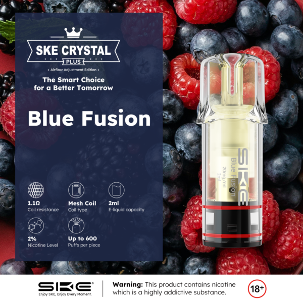 SKE Plus Flavor Karte Blue Fusion