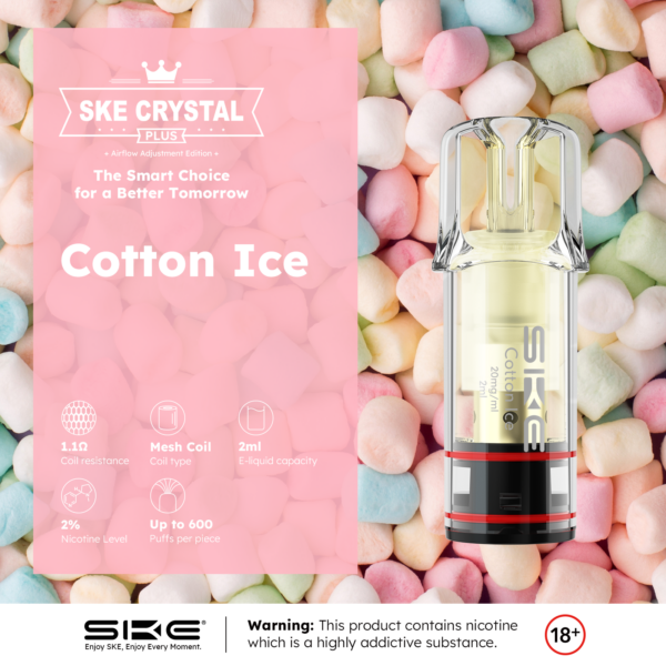 SKE Plus Flavor Karte Cotton Ice