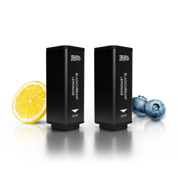 IVG 2400 Blackcurrant Lemonade Pods mit Früchten