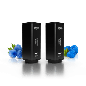 IVG 2400 Blueberry Fusion Pods mit früchten