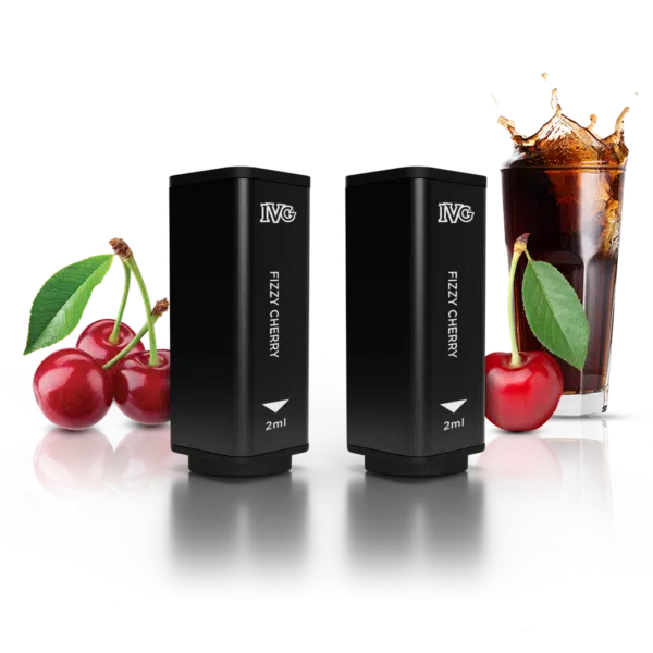 IVG 2400 Fizzy Cherry Pods mit früchten