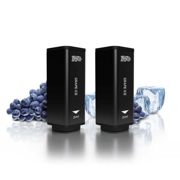 IVG 2400 Grape Ice Pods mit früchten