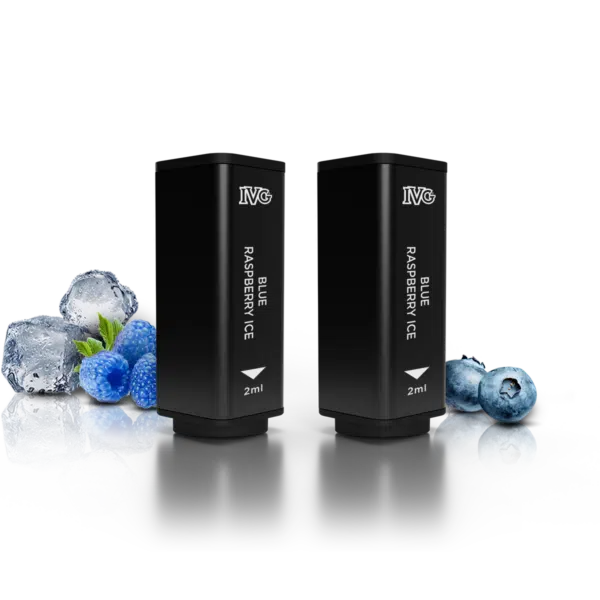 IVG 2400 Pods Blue Raspberry Ice mit früchten