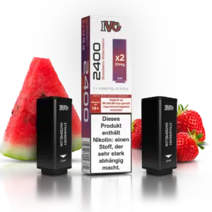 IVG 2400 Strawberry Watermelon Box mit Pods und früchten
