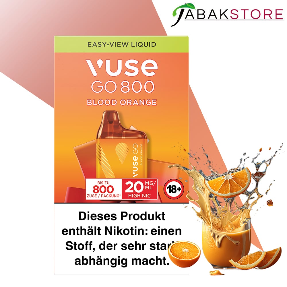 Vuse GO Box – Blood Orange – 20mg/ml