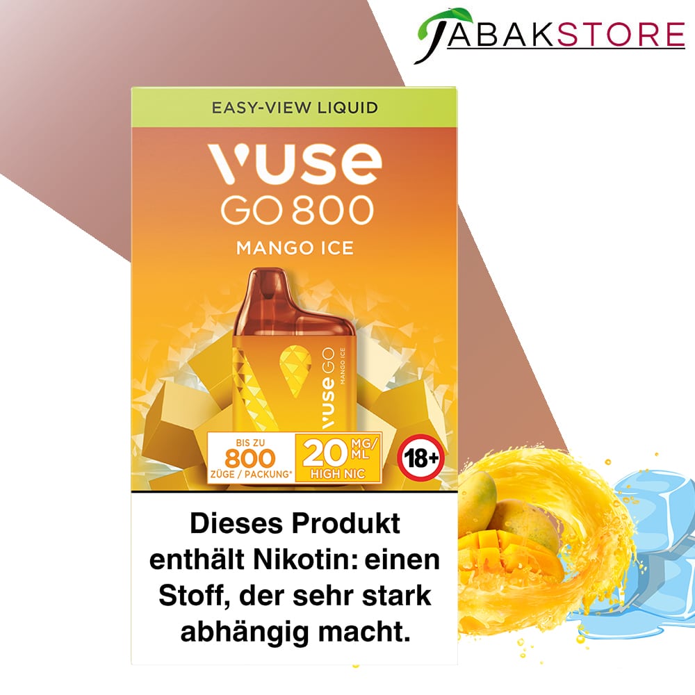 Vuse GO Box – Mango Ice – 20mg/ml
