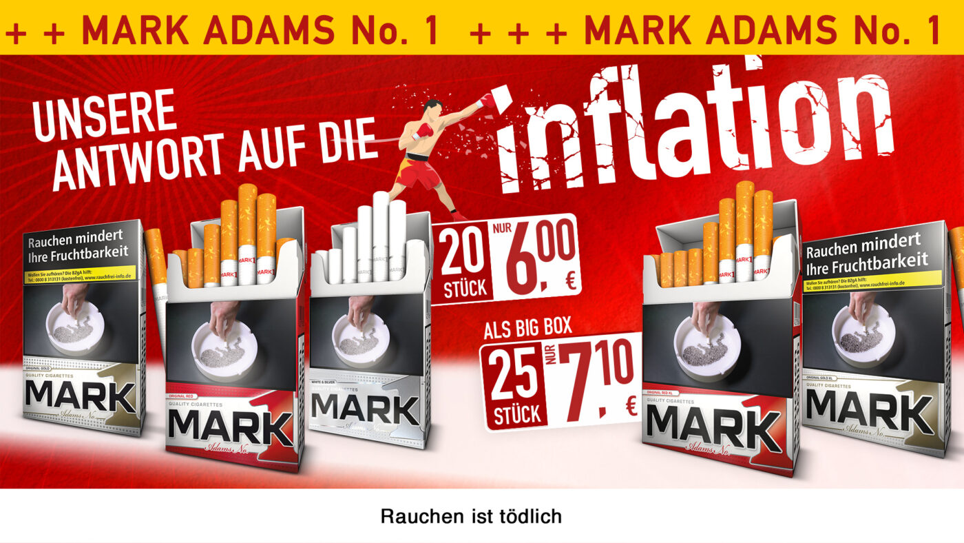 Mark 1 Zigaretten Banner