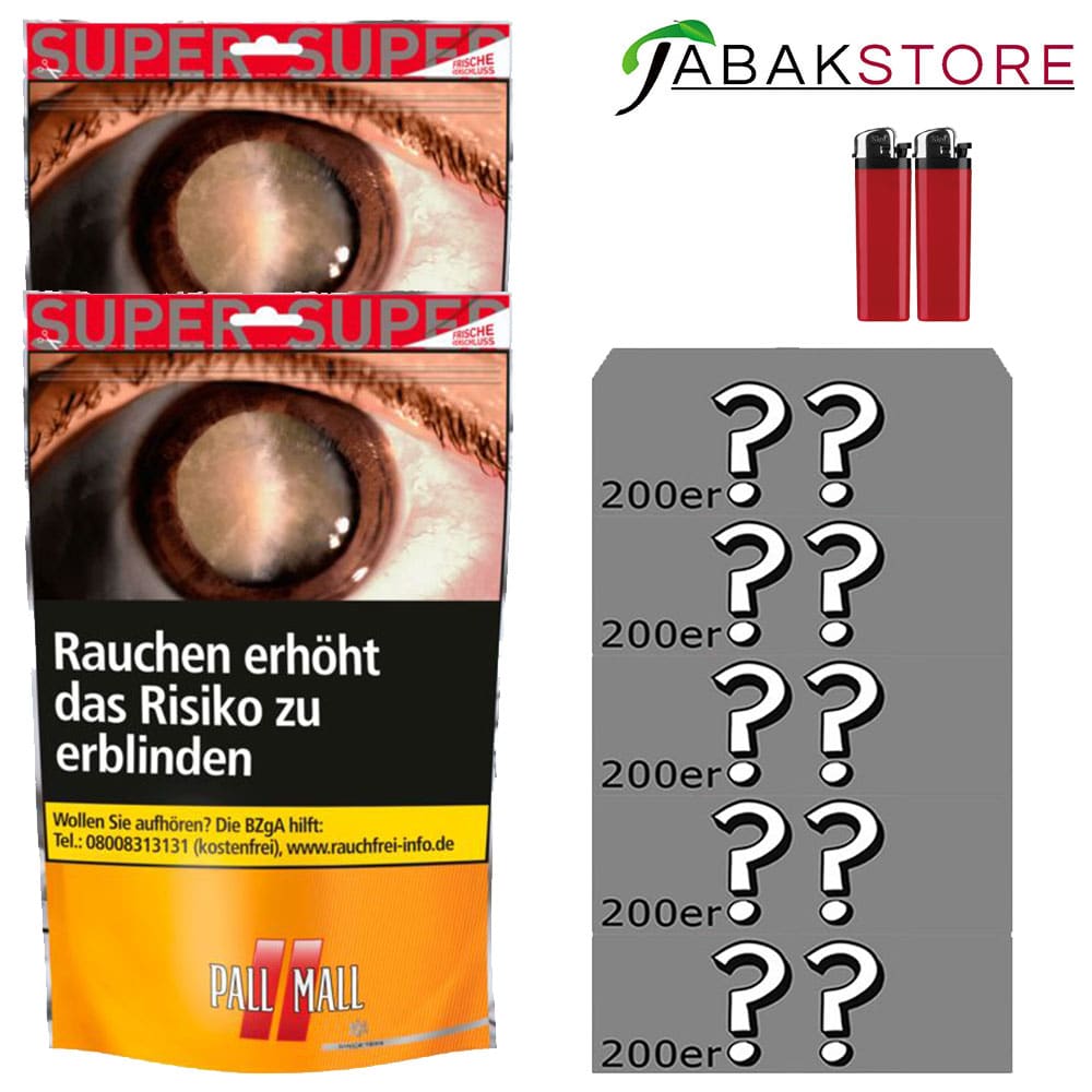 Pall Mall Tabak | Alle Sorten & Größen | Online kaufen im Tabakstore