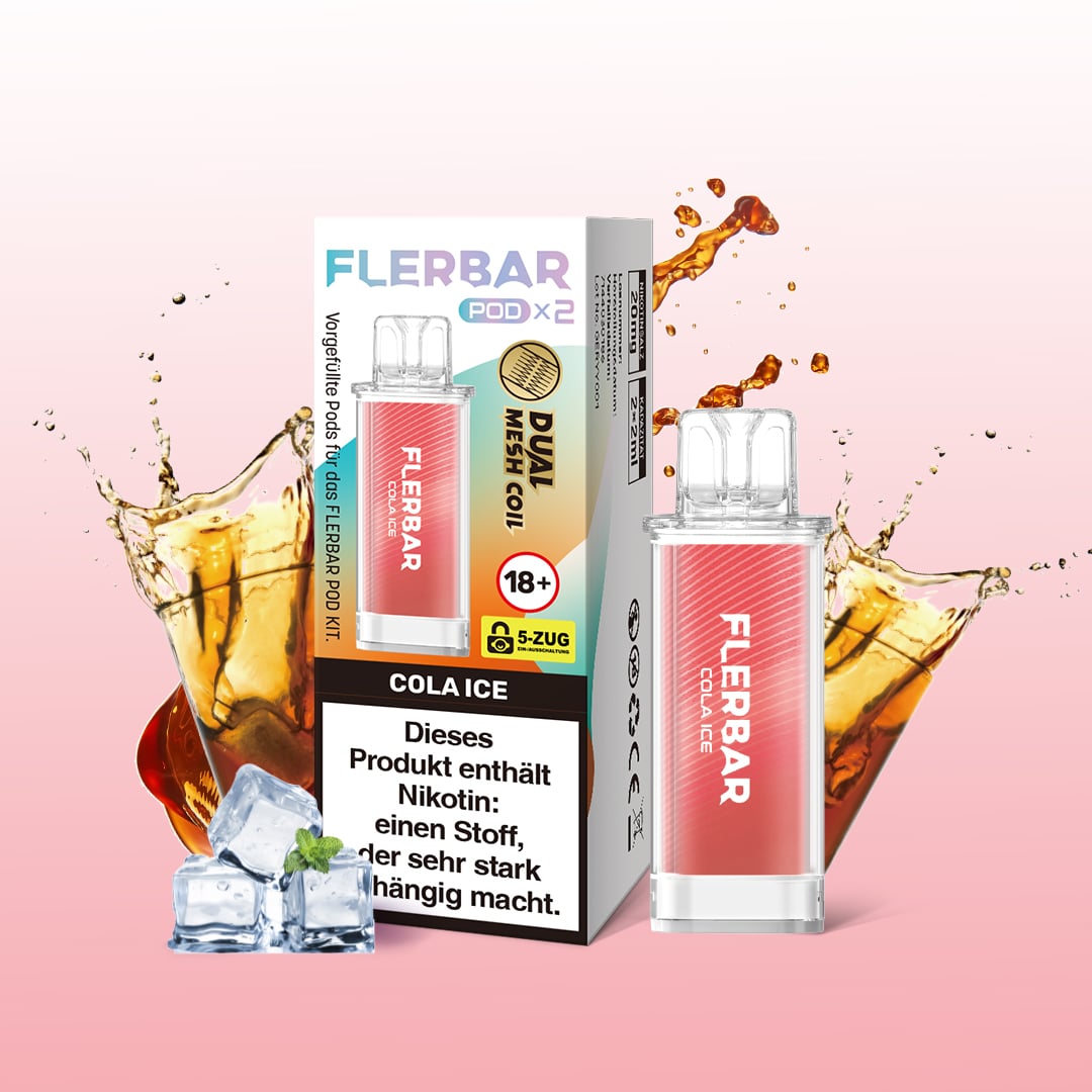 Flerbar | Cola Ice | Liquid Pod | 20mg | 2er Pack
