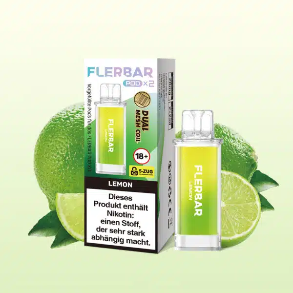 Flerbar Pods Lemon 20mg