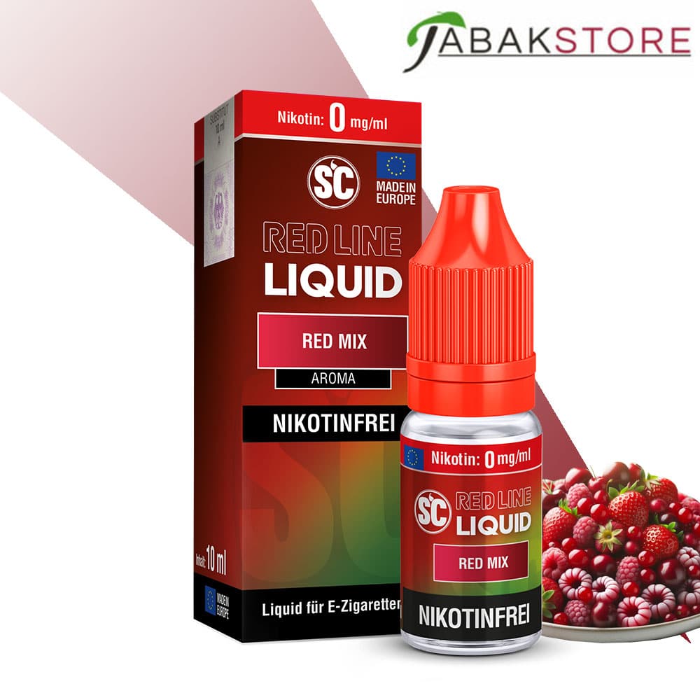 SC – Red Line – Red Mix – Nikotinsalz Liquid 10ml Liquid 0 mg/ml