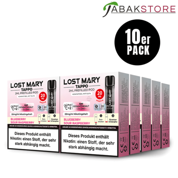 Lost-Mary-Tappo-Blueberry-Sour-Raspberry-Pods-im-10er-Pack