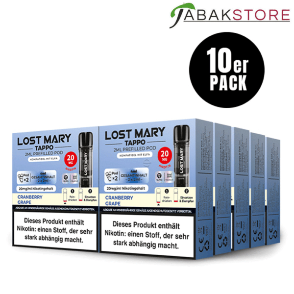 Lost-Mary-Tappo-Cranberry-Grape-Pods-im-10er-Pack
