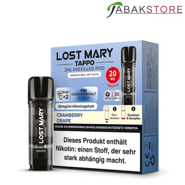 Lost-Mary-Tappo-Cranberry-Grape-Pods-im-1er-Pack