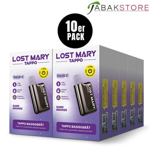 Lost-Mary-Tappo-Device-Dark-Bronze-10er-Pack