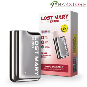 Lost-Mary-Tappo-Device-Silver-Stainless-Steel-1er-Pack