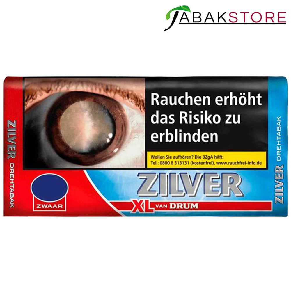 Zilver XL van Drum | Zwaar | 9,50 Euro | 50g Drehtabak