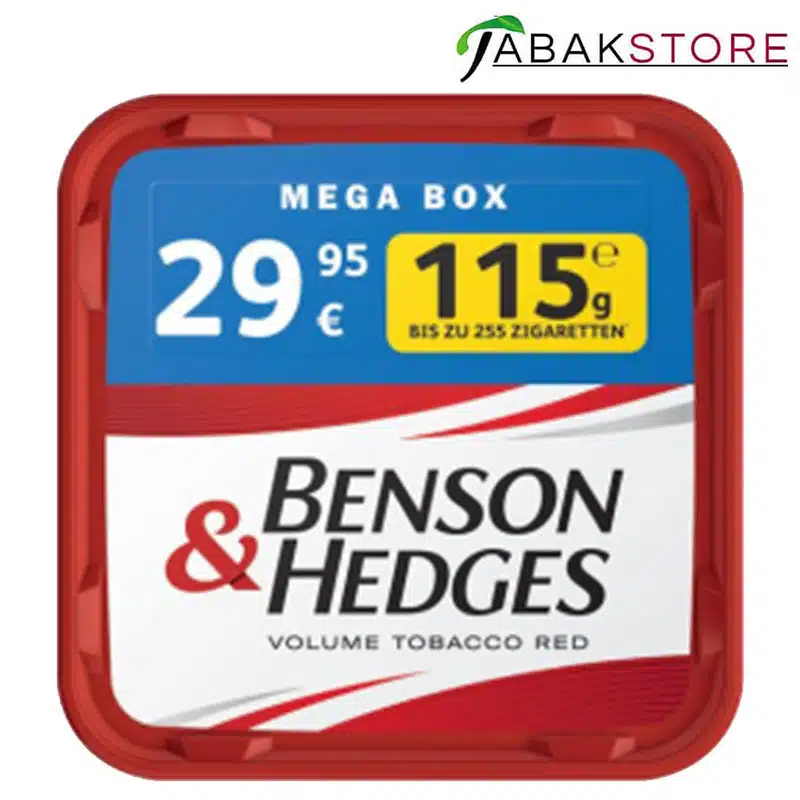 Benson-Tabak-Eimer-mit-29,95-Euro-und-115g-Tabak