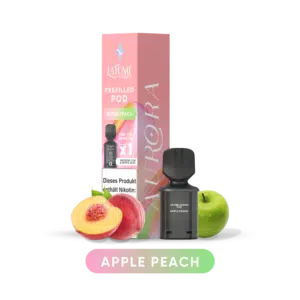 Aurora-Pod_Apple-Peach-Verpackung