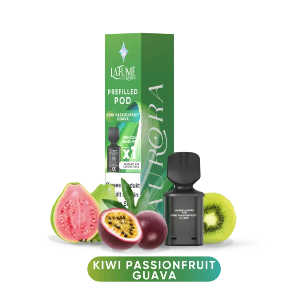 Aurora-Pod_Kiwi-Passionfruit-Guava-Verpackung