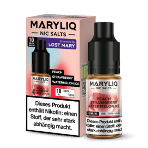 Lost Mary Maryliq Liquid Peach Strawberry Watermelon 10mg