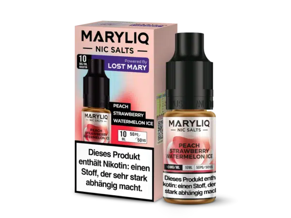 Lost Mary Maryliq Liquid Peach Strawberry Watermelon 10mg