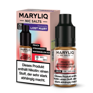 Lost Mary Maryliq Liquid Peach Strawberry Watermelon 20mg