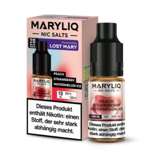 Lost Mary Maryliq Liquid Peach Strawberry Watermelon 20mg