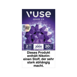 Vuse ePod Caps Grape Ice Frontansicht 20mg