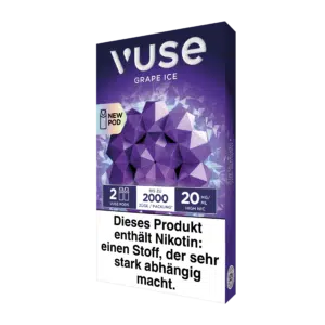 Vuse ePod Caps Grape Ice Rechtssansicht 20mg