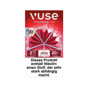 Vuse ePod Caps Strawberry Ice Front Ansicht 20mg