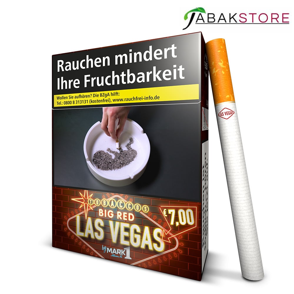 Las Vegas Red 7,00 Euro | 25 Zigaretten