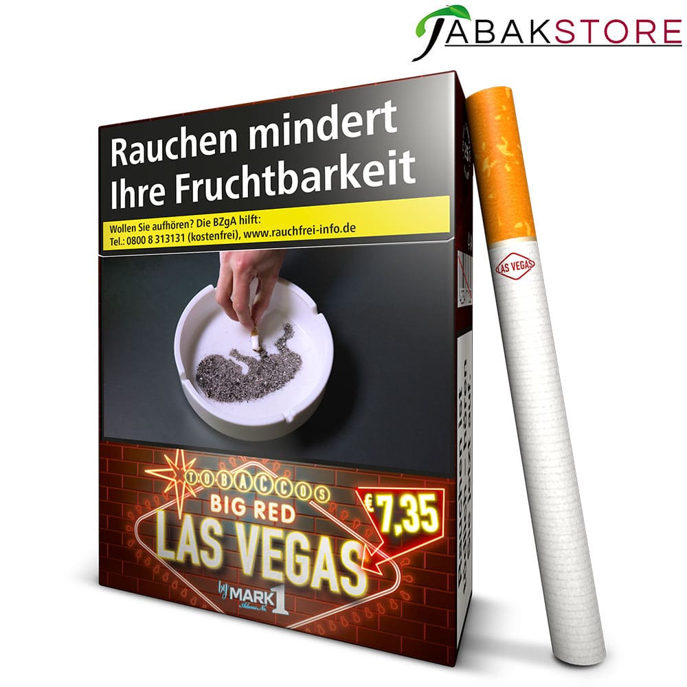 Las Vegas Red 7,35 Euro | 25 Zigaretten