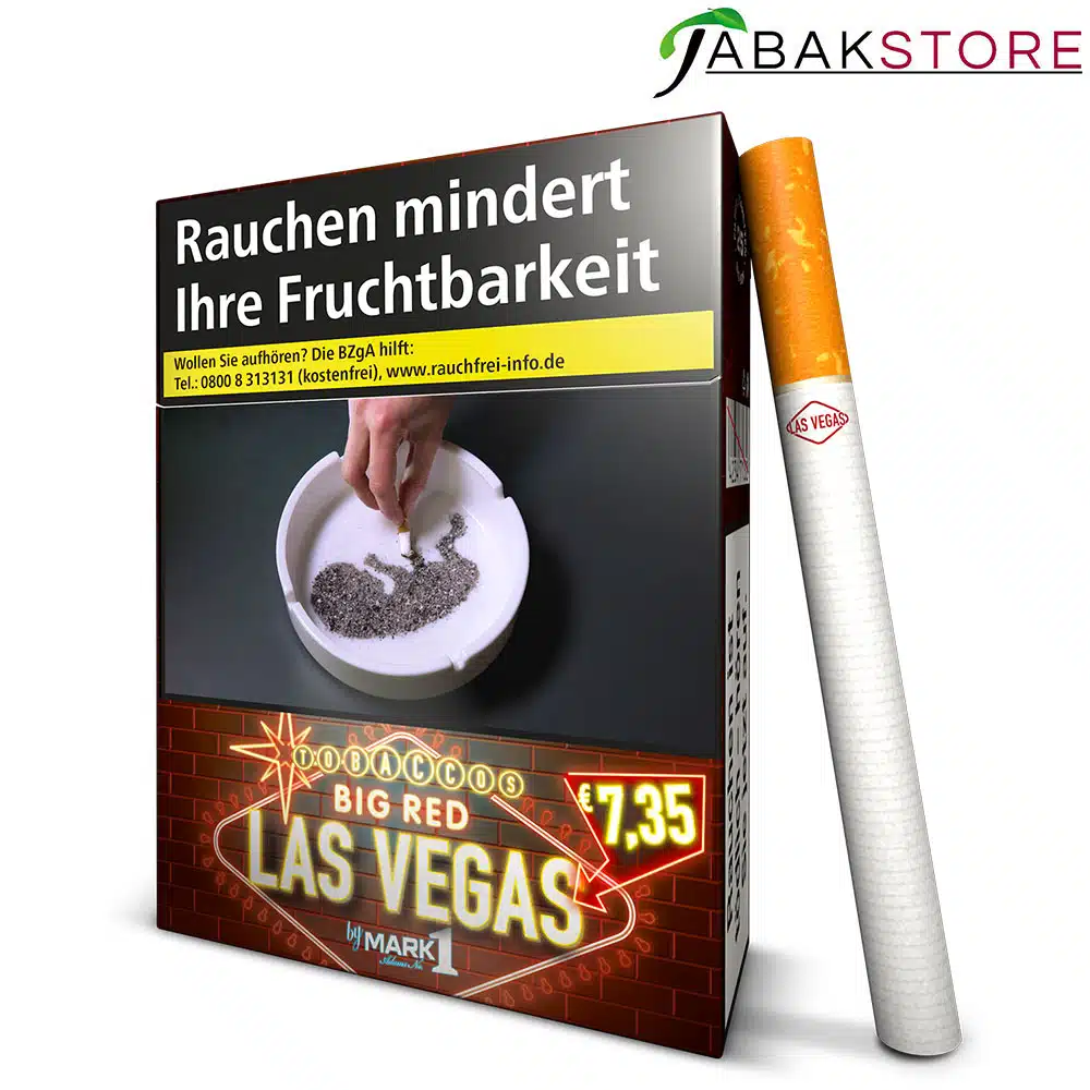 Las Vegas Red 7,35 Euro | 25 Zigaretten