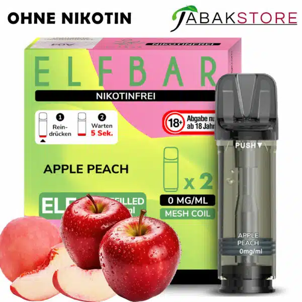 elfa-pods-apple-peach-ohne-nikotin