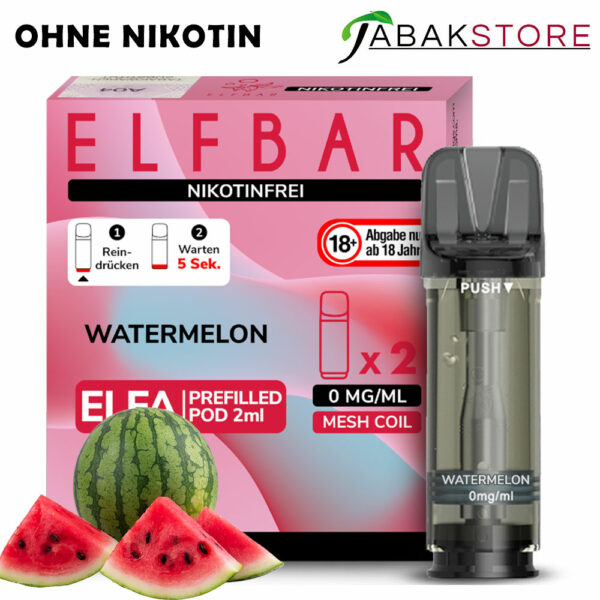 elfa-pods-watermelon-ohne-nikotin