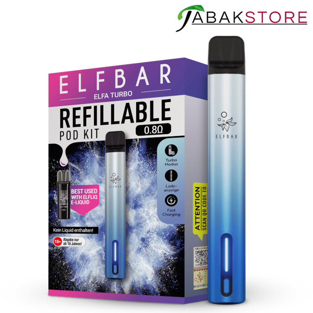 Elfbar Elfa Turbo Kit | Aurora Cyan