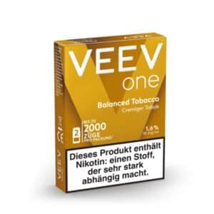 Veev One Balanced Tobacco Pods 2er Pack