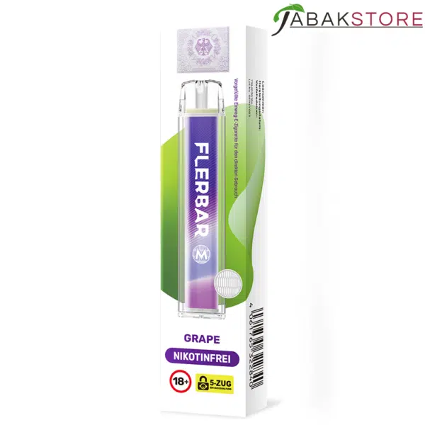 Flerbar-M-Vapes-Grape--ohne-Nikotin