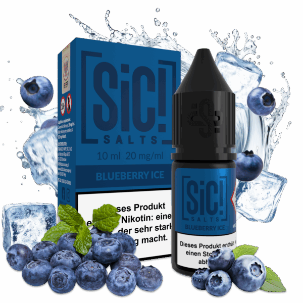 SIC SALT Liquid Blueberry ICE 20mg
