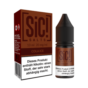 SiC Salt Liquid Cola Ice mit Box und Flasche