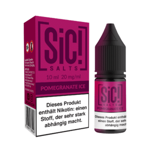 SiC Salt Liquid Pomegranate Ice mit Box und Flasche