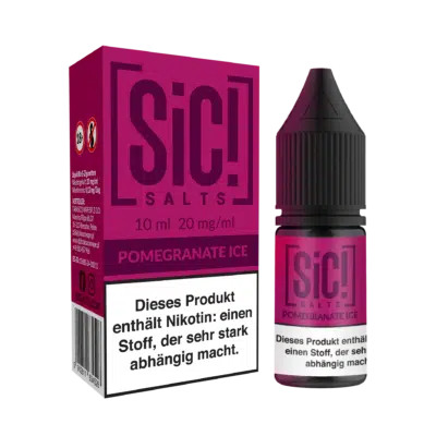 SiC Salt Liquid Pomegranate Ice mit Box und Flasche