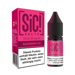 SiC Salt Liquid Raspberry Ice mit Box und Flasche