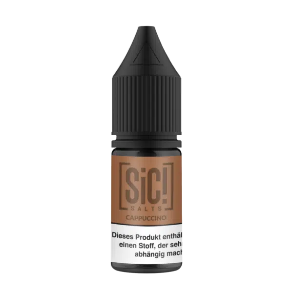 Sic! Salt Cappucino 20mg 10ml flasche