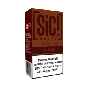 Sic! Salt Cola Ice 20mg 10ml Box