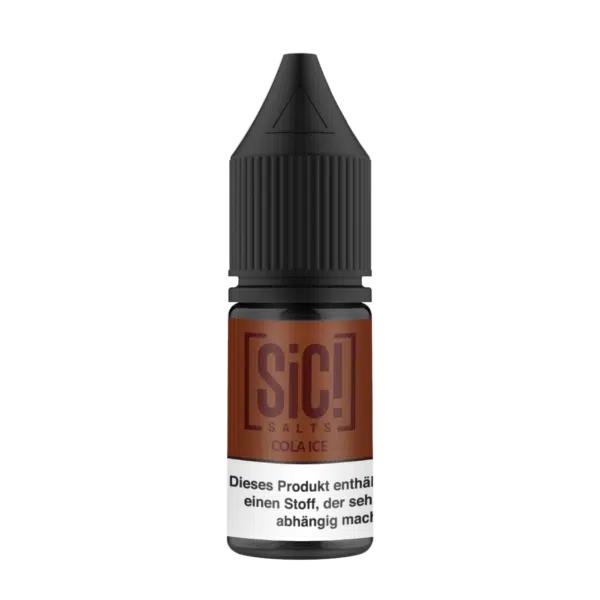 Sic! Salt Cola Ice 20mg 10ml flasche