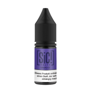 Sic! Salt Grape Ice 20mg 10ml flasche